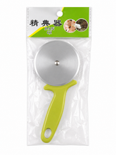 Stainless Steel Pizza Cutter Wheel – Ergonomic Kitchen Pizza Slicer