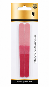 Professional Nail File Set – 2 Pcs Double-Sided Emery Nail Files