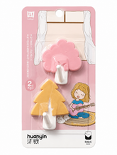 Adhesive Wall Hooks(pack of 2)