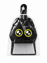 Desktop Broom & Dustpan with Hanging Handle