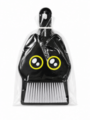 Desktop Broom & Dustpan with Hanging Handle