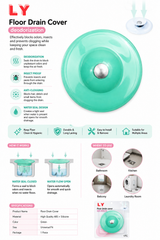 LY Floor Drain Cover Deodorization Silicone Drain Trap Seal