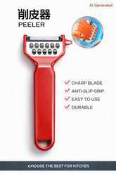 2-IN-1 vegetable/fruit peeler