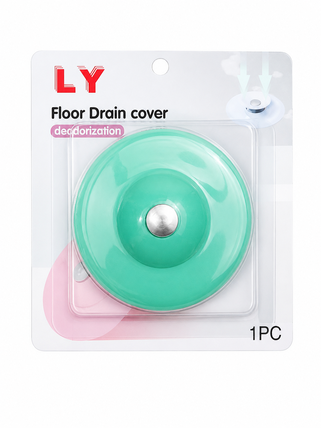 LY Floor Drain Cover Deodorization Silicone Drain Trap Seal