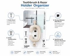 Tooth Brush & Rasor Holder Organizer