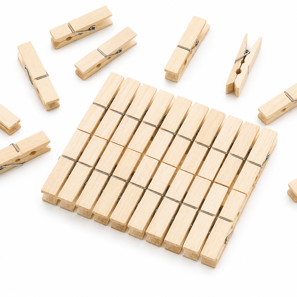 Wooden Cloths Clips